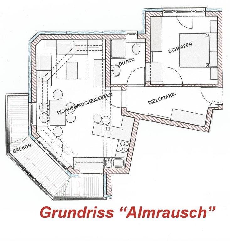 Apartamento Am Schwand Grän Exterior foto